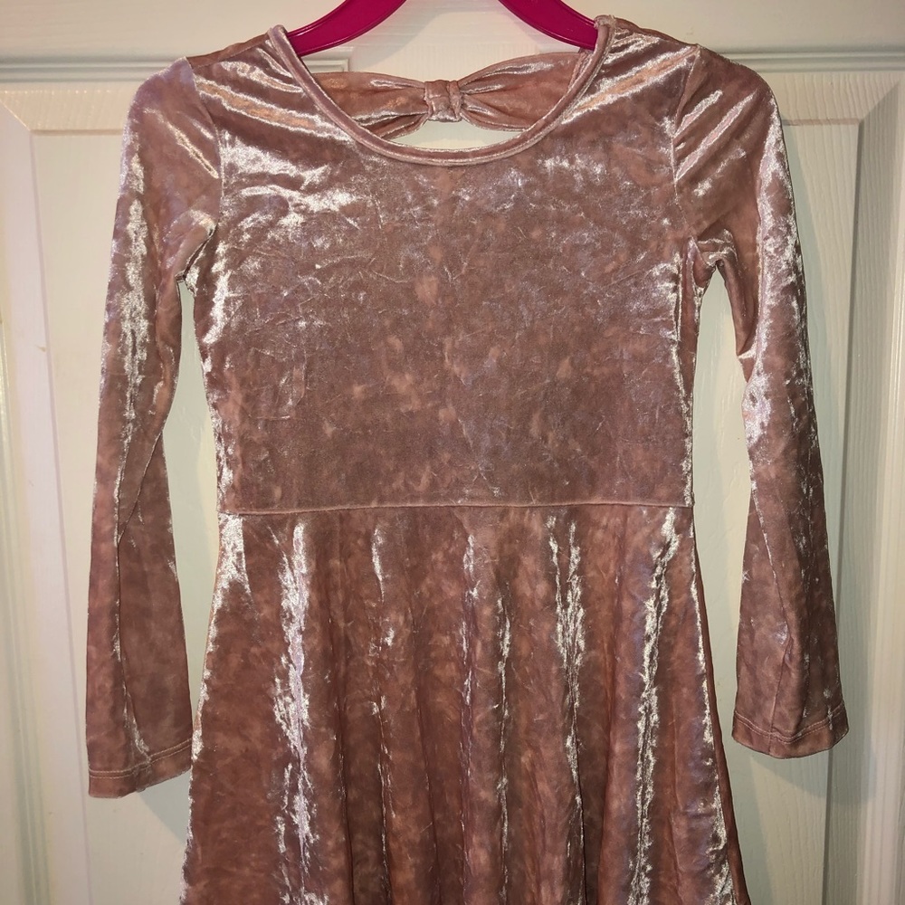 Kids velvet dress